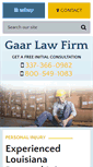 Mobile Screenshot of gaarlaw.com